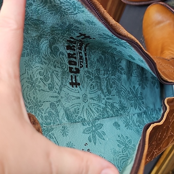 Corral. Kats Natural Westport Boots Women's Size 9M - Picture 8 of 12